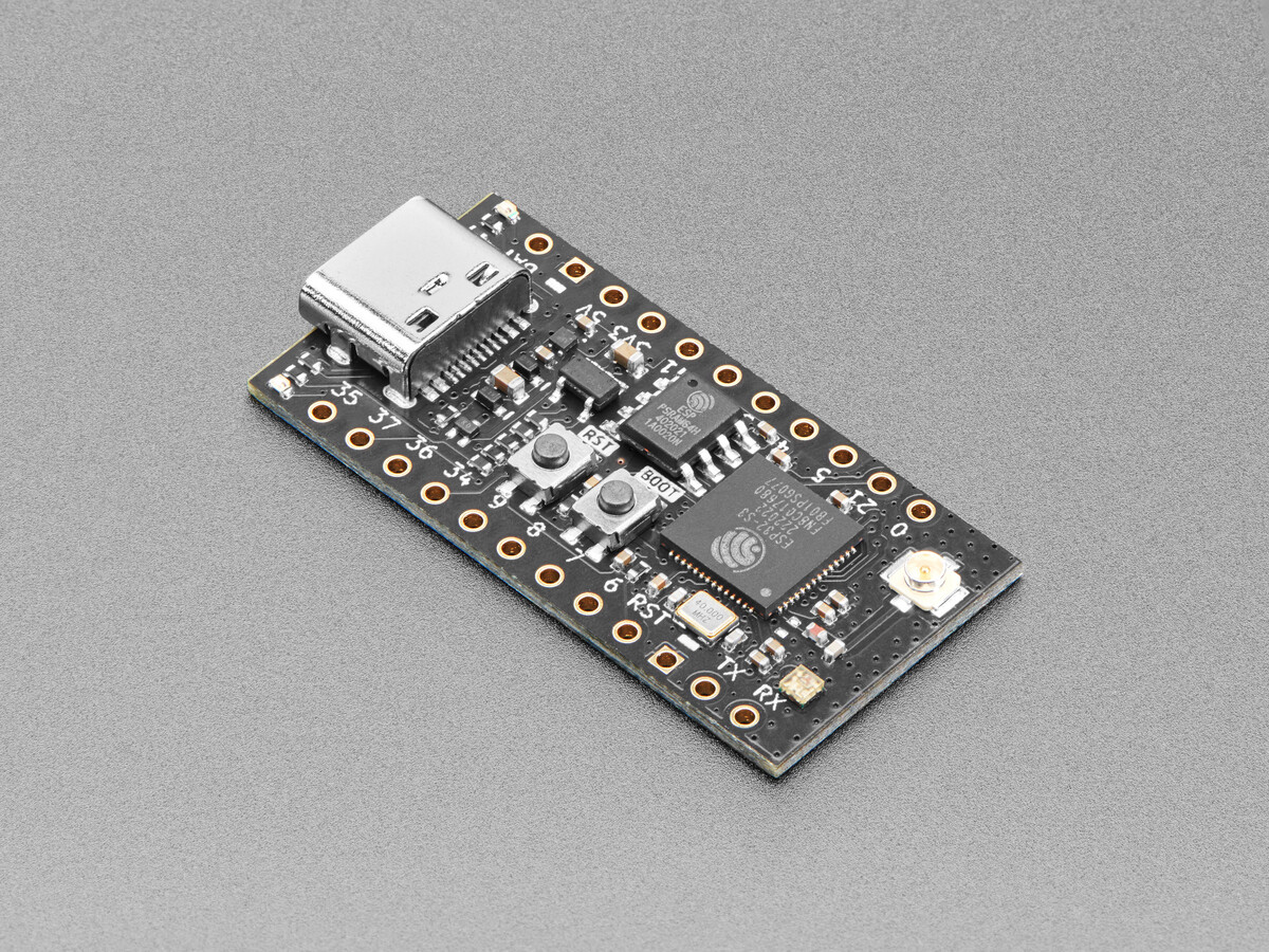 Adafruit TinyS3 ESP32-S3 med u.FL af Unexpected Maker 5747