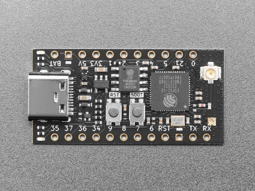 Adafruit TinyS3 ESP32-S3 med u.FL af Unexpected Maker 5747