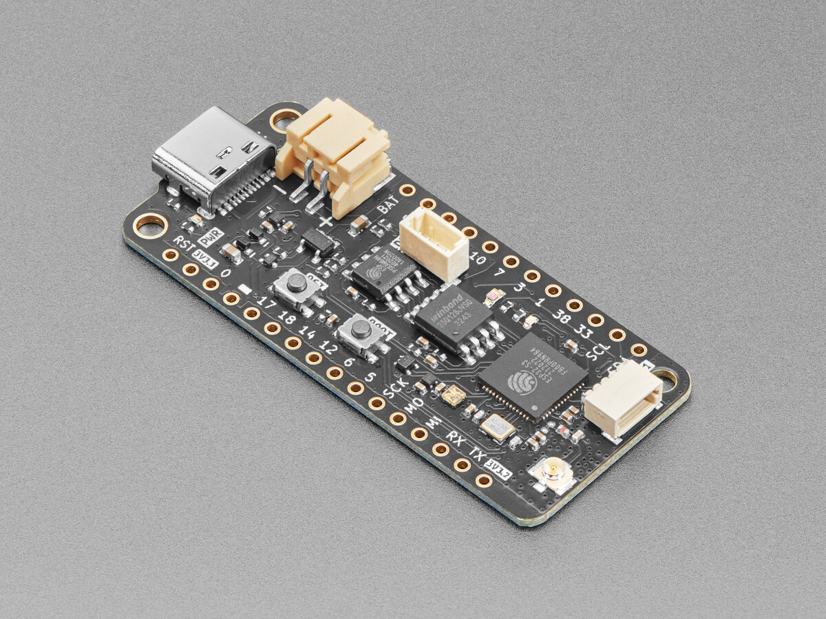 Adafruit FeatherS3 ESP32-S3 med u.FL af Unexpected Maker 5748