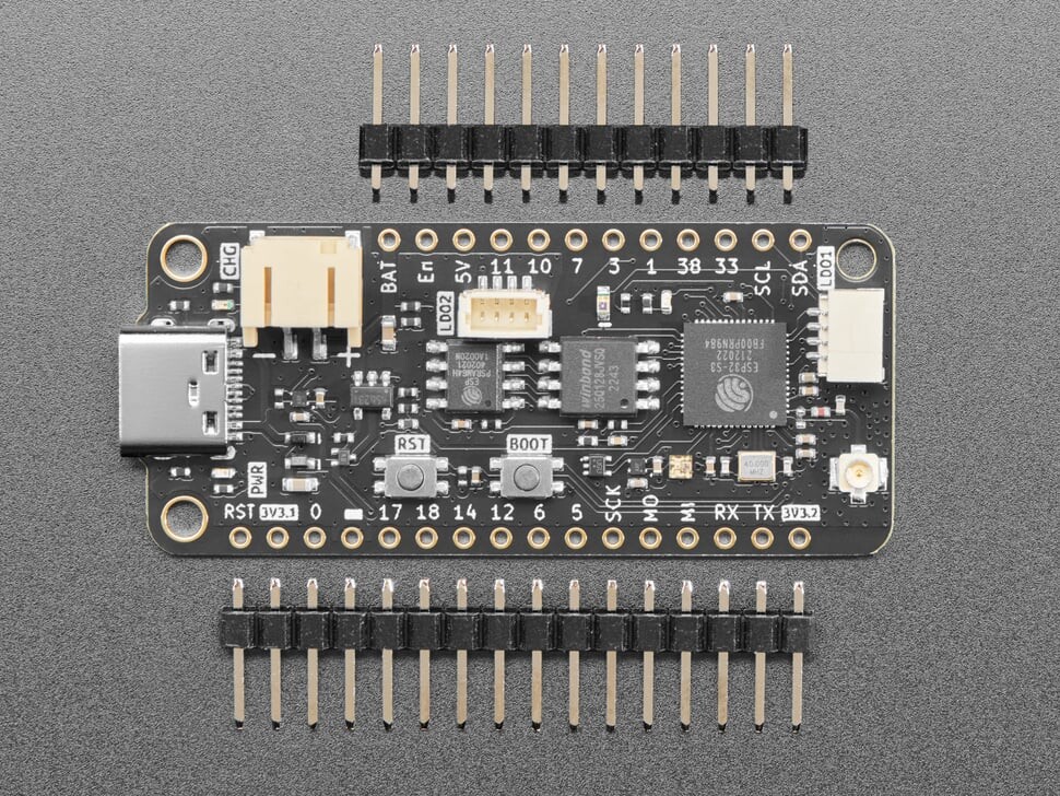 Adafruit FeatherS3 ESP32-S3 med u.FL af Unexpected Maker 5748