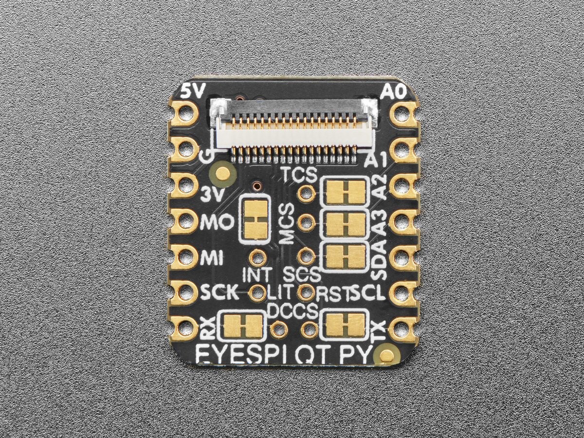 Adafruit EYESPI BFF for QT Py eller Xiao 18-Pin FPC Stik 5772