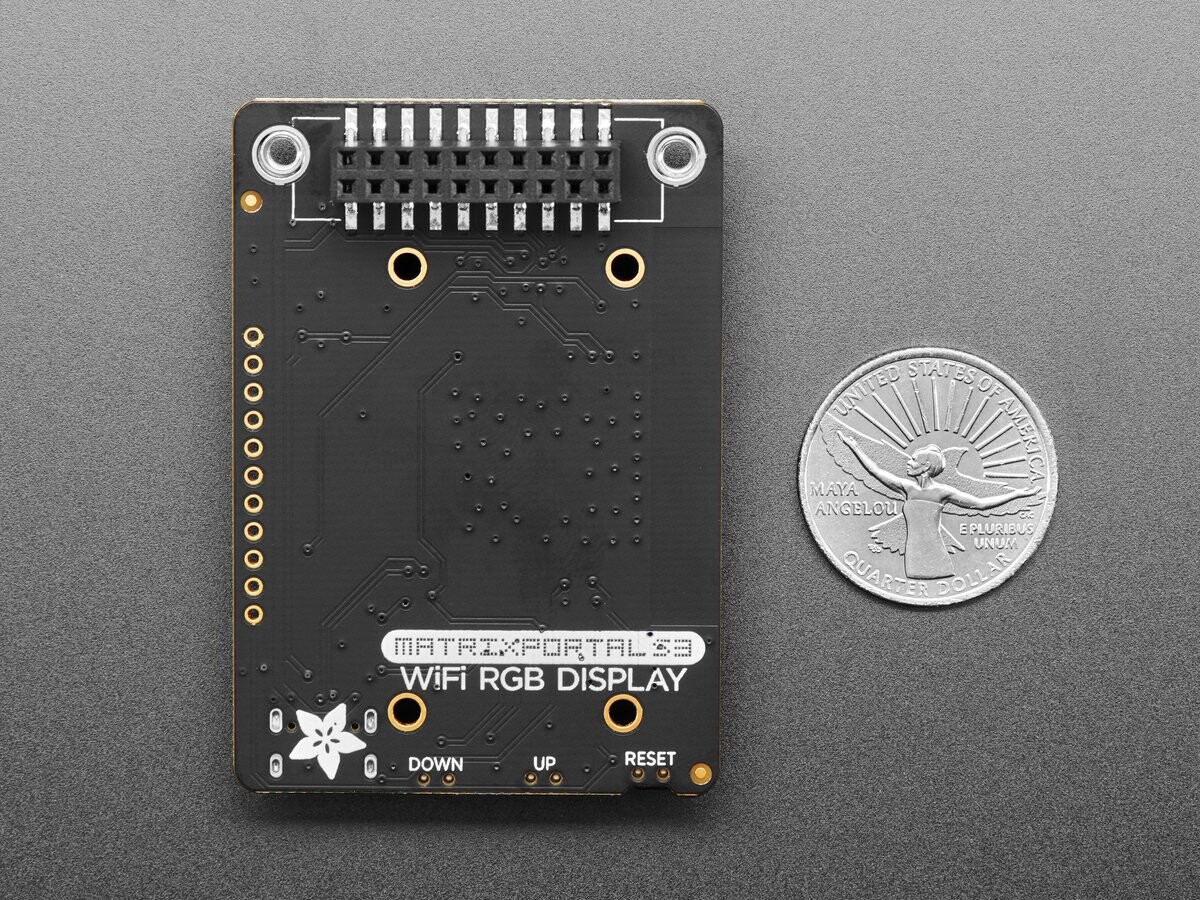 Adafruit Matrix Portal S3 CircuitPython-drevet internetdisplay 5778
