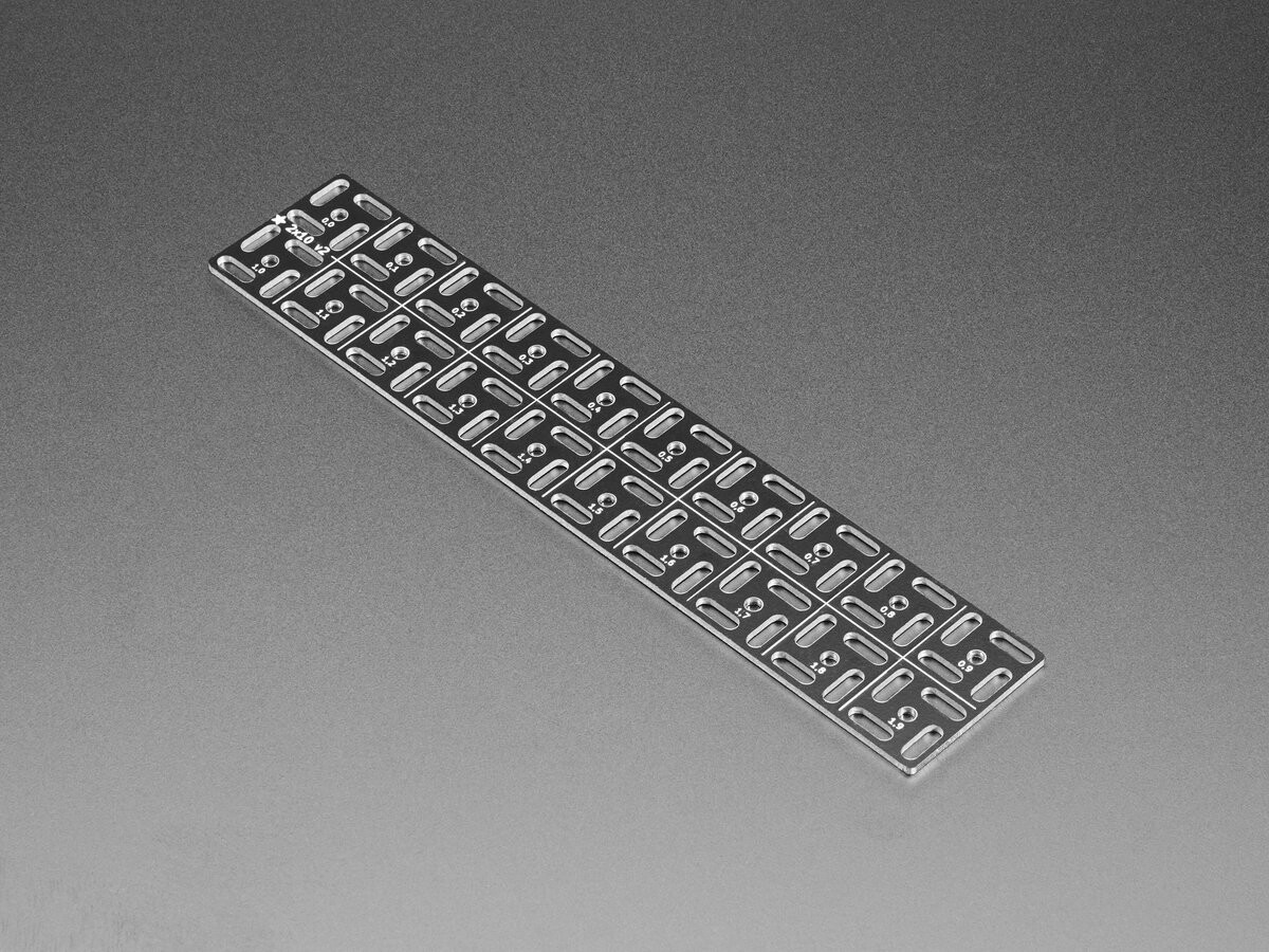 Adafruit Swirly Aluminium monteringsgitter til 0,1" afstandede PCB'er 5780
