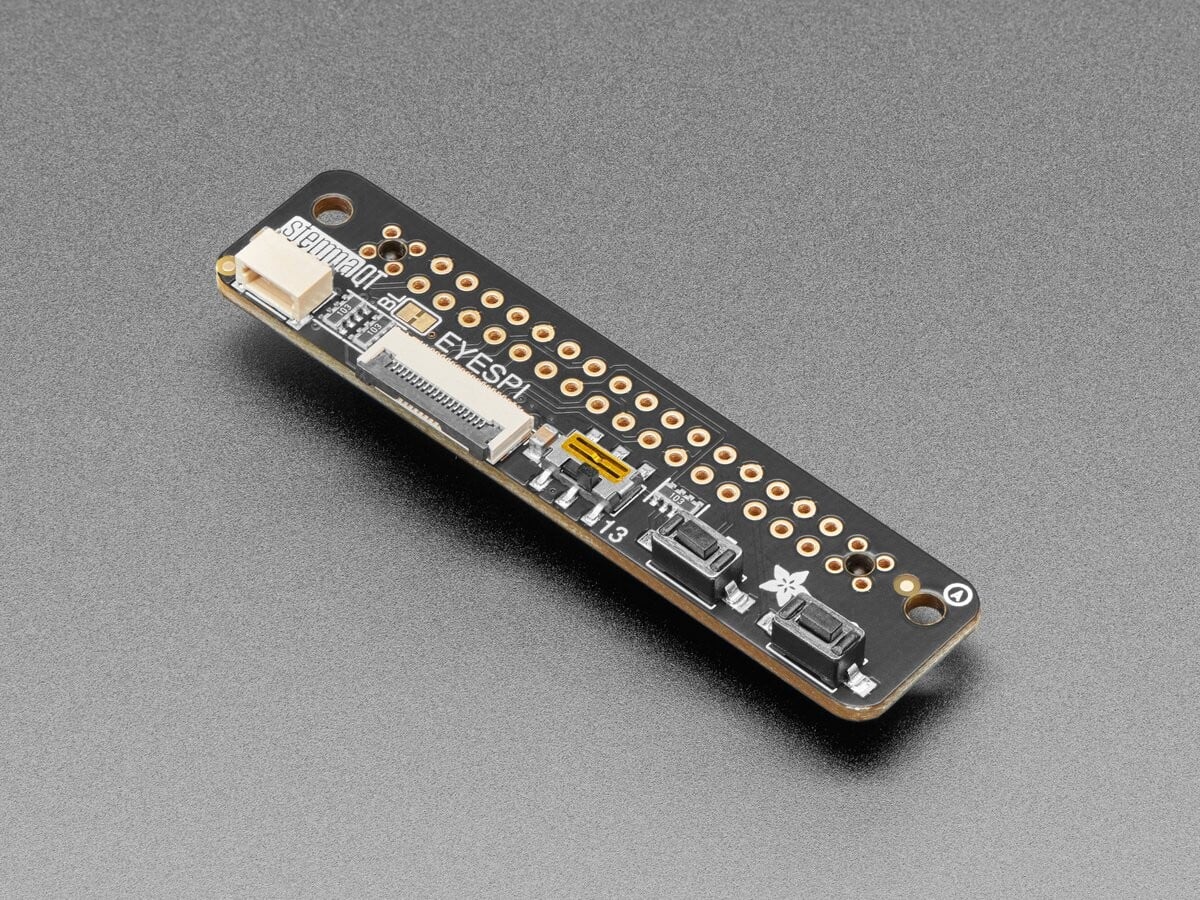 Adafruit EYESPI Pi Beret - Knapper, EYESPI og STEMMA QT 5783