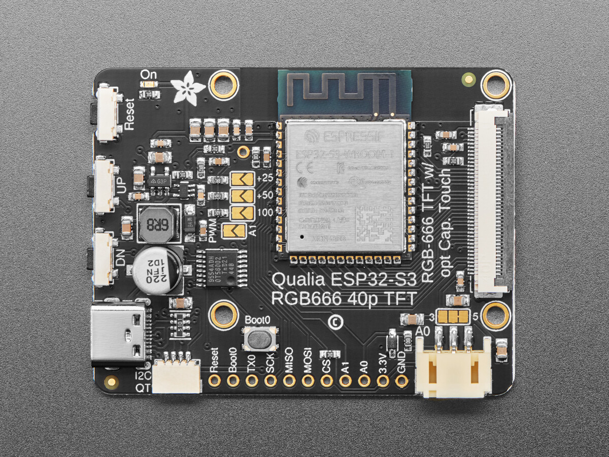 Adafruit Qualia ESP32-S3 Board til TTL RGB-666 displays 5800