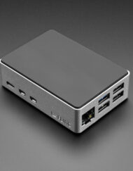 Adafruit Flirc Aluminiumkabinet til Raspberry Pi 5 med indbygget køleplade 5847