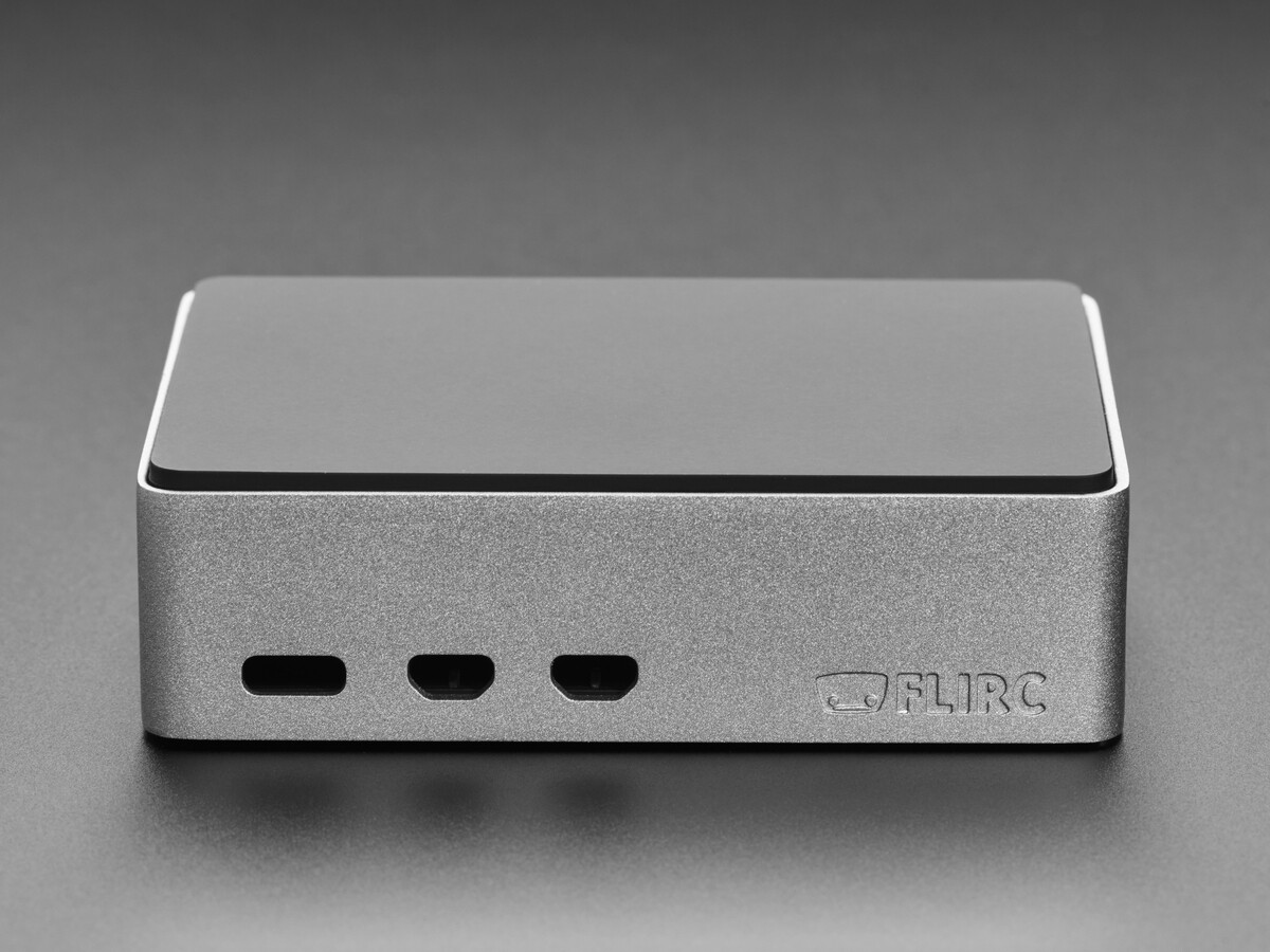 Adafruit Flirc Aluminiumkabinet til Raspberry Pi 5 med indbygget køleplade 5847