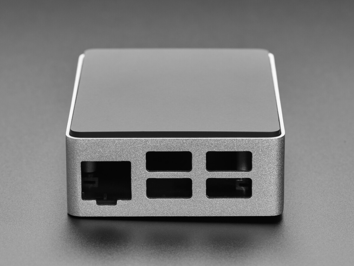 Adafruit Flirc Aluminiumkabinet til Raspberry Pi 5 med indbygget køleplade 5847