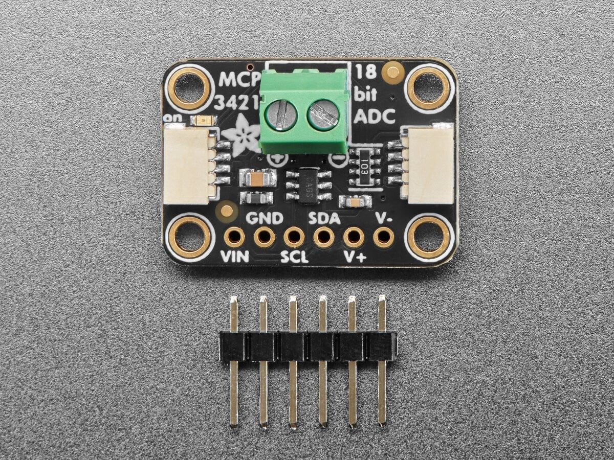 Adafruit MCP3421 18-bit ADC STEMMA QT Qwiic 5870