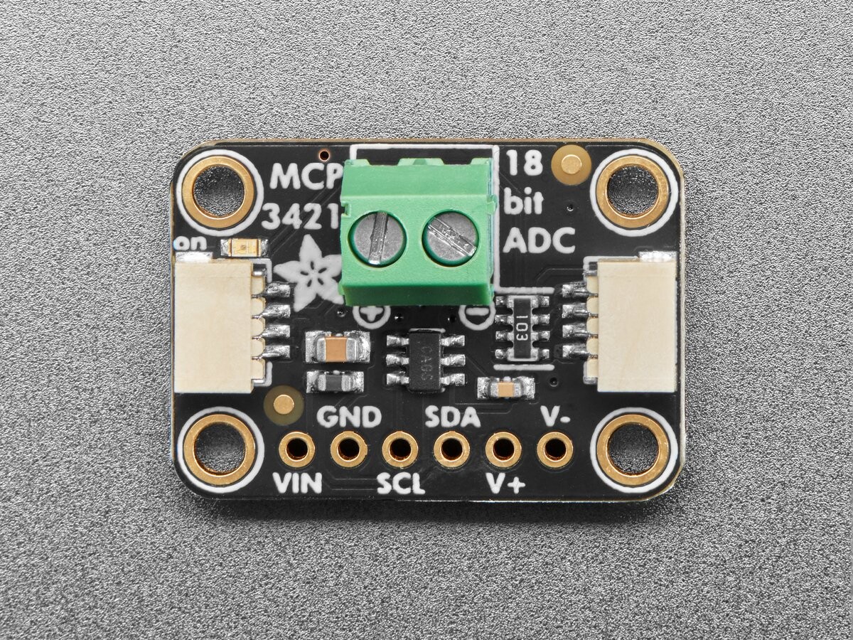 Adafruit MCP3421 18-bit ADC STEMMA QT Qwiic 5870