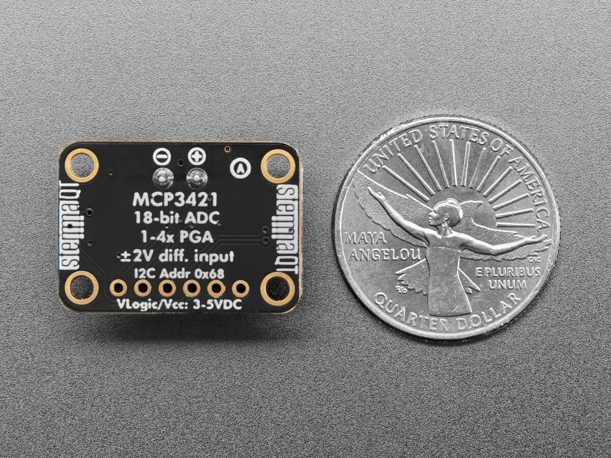 Adafruit MCP3421 18-bit ADC STEMMA QT Qwiic 5870
