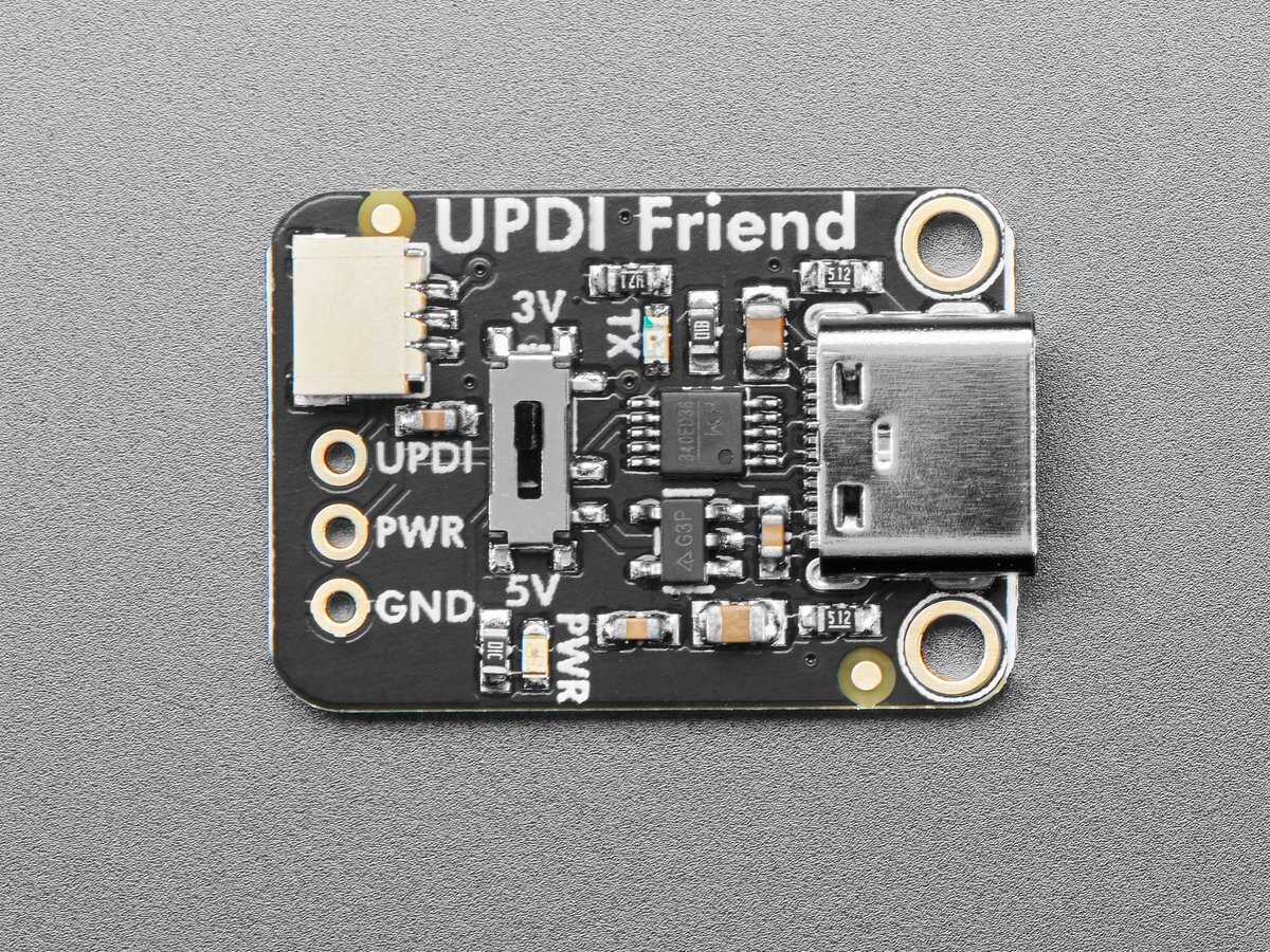 Adafruit UPDI Friend USB Serial UPDI Programmer 3V/5V USB Type-C 5879