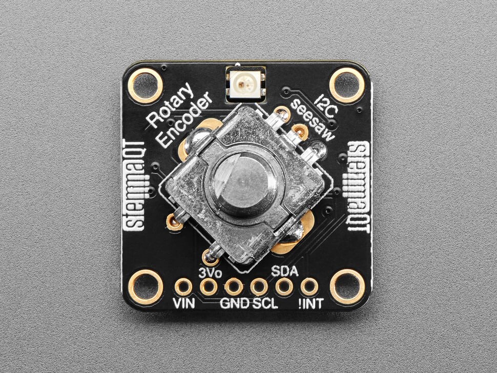 Adafruit I2C Stemma QT Rotary Encoder Breakout med Encoder STEMMA QT Qwiic 5880