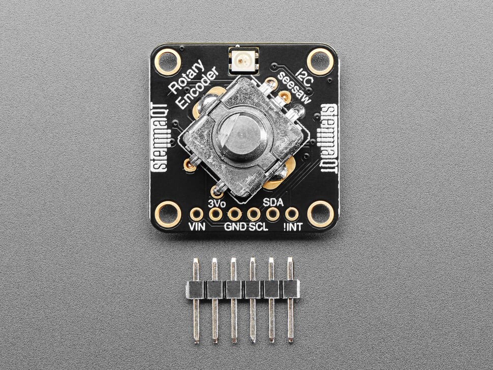 Adafruit I2C Stemma QT Rotary Encoder Breakout med Encoder STEMMA QT Qwiic 5880