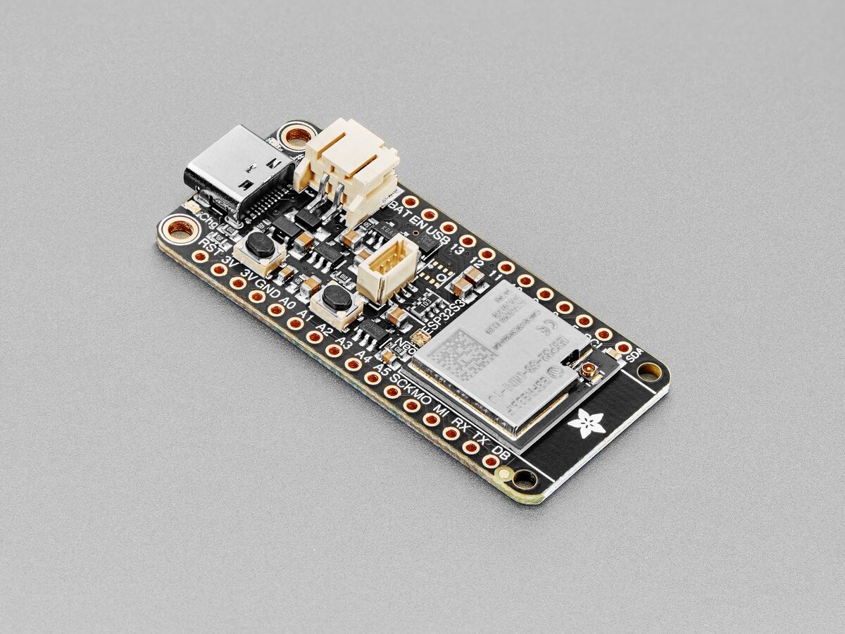 Adafruit ESP32-S3 Feather 8MB med w.FL antenne 5885