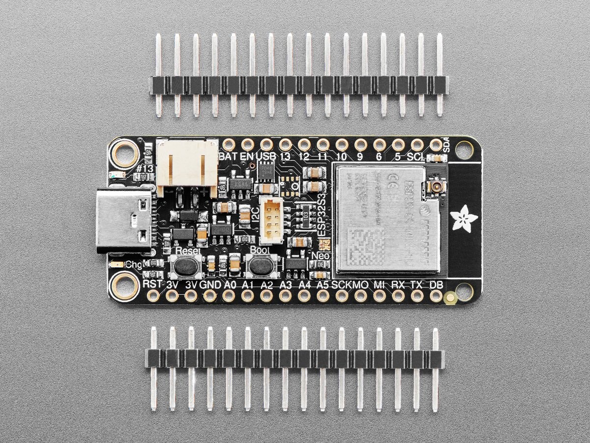 Adafruit ESP32-S3 Feather 8MB med w.FL antenne 5885