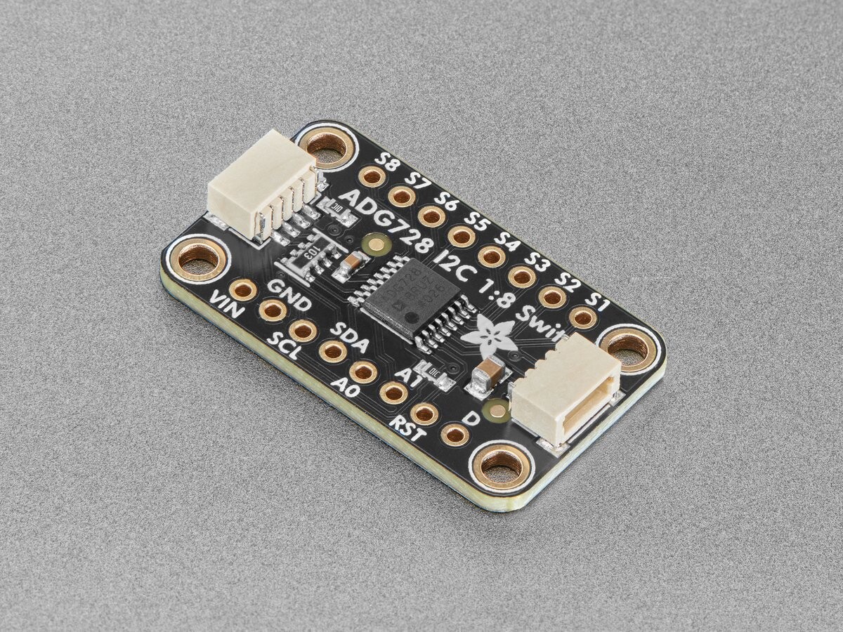 Adafruit ADG728 1-til-8 analog matrix switch Stemma QT 5899