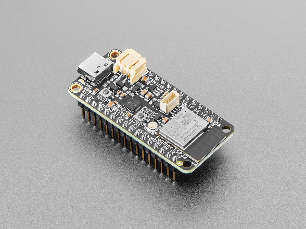 Adafruit ESP32 Feather V2 med header 8MB Flash 2MB PSRAM 5900