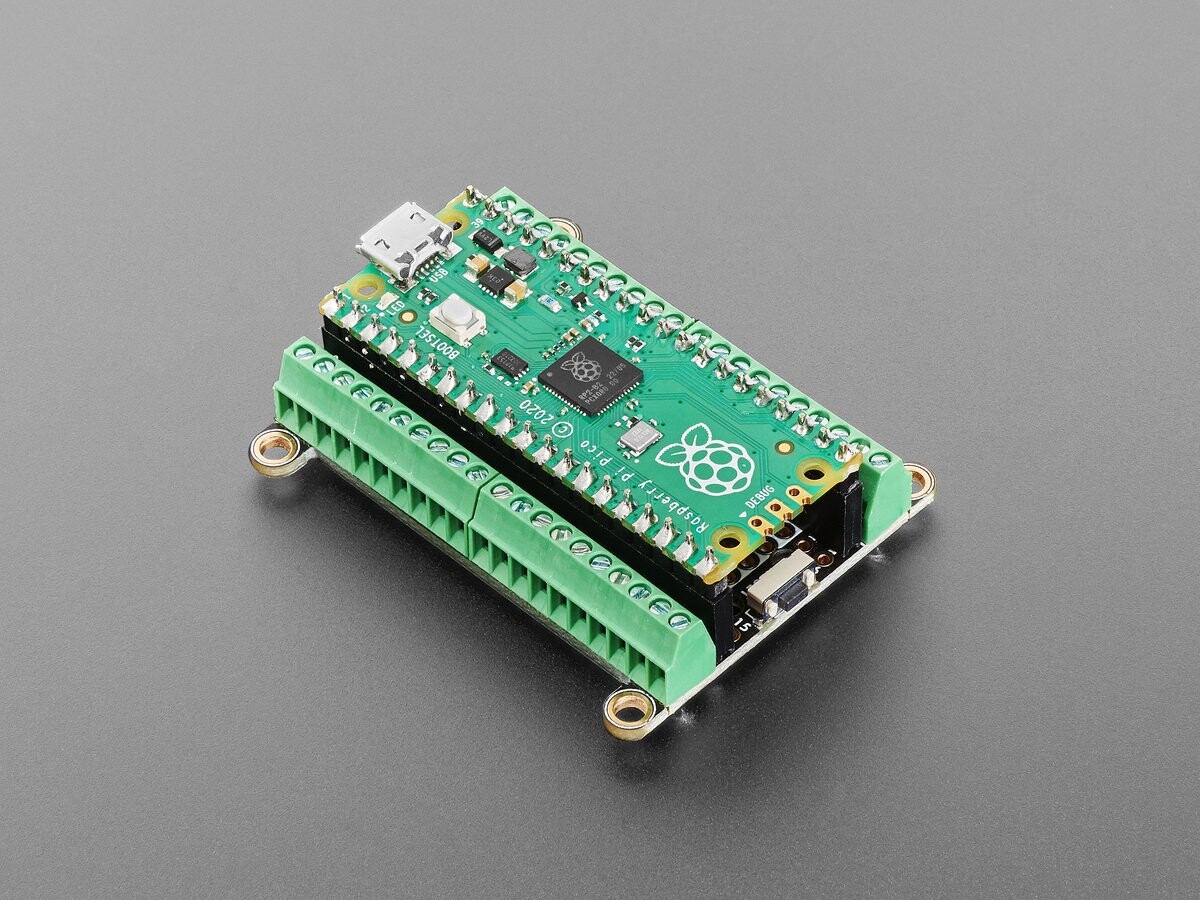 Adafruit Terminal PiCowbell for Pico med Reset-knap STEMMA QT 5904