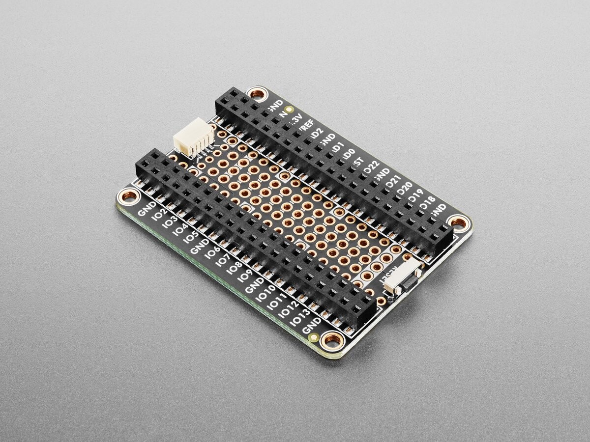 Adafruit Proto Under Plate PiCowBell for Pico med Reset-knap STEMMA QT 5905