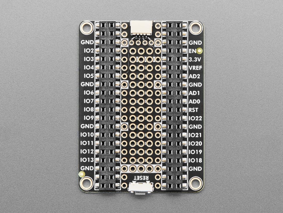 Adafruit Proto Under Plate PiCowBell for Pico med Reset-knap STEMMA QT 5905