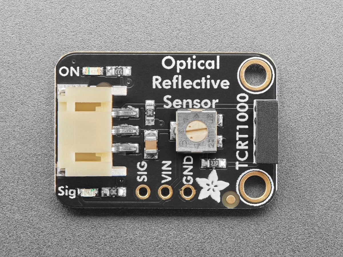 Adafruit STEMMA Reflektivt fotodetektor-interrupter sensor TCRT1000 5913
