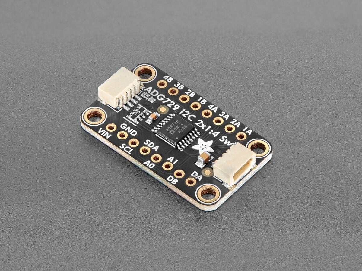 Adafruit ADG729 Dual 1-zu-4 Analoge Matrixschalter Stemma QT 5932