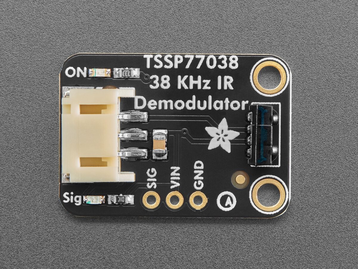Adafruit TSSP77038 38KHz Infrarød IR Demodulator Breakout STEMMA JST 2mm 5940