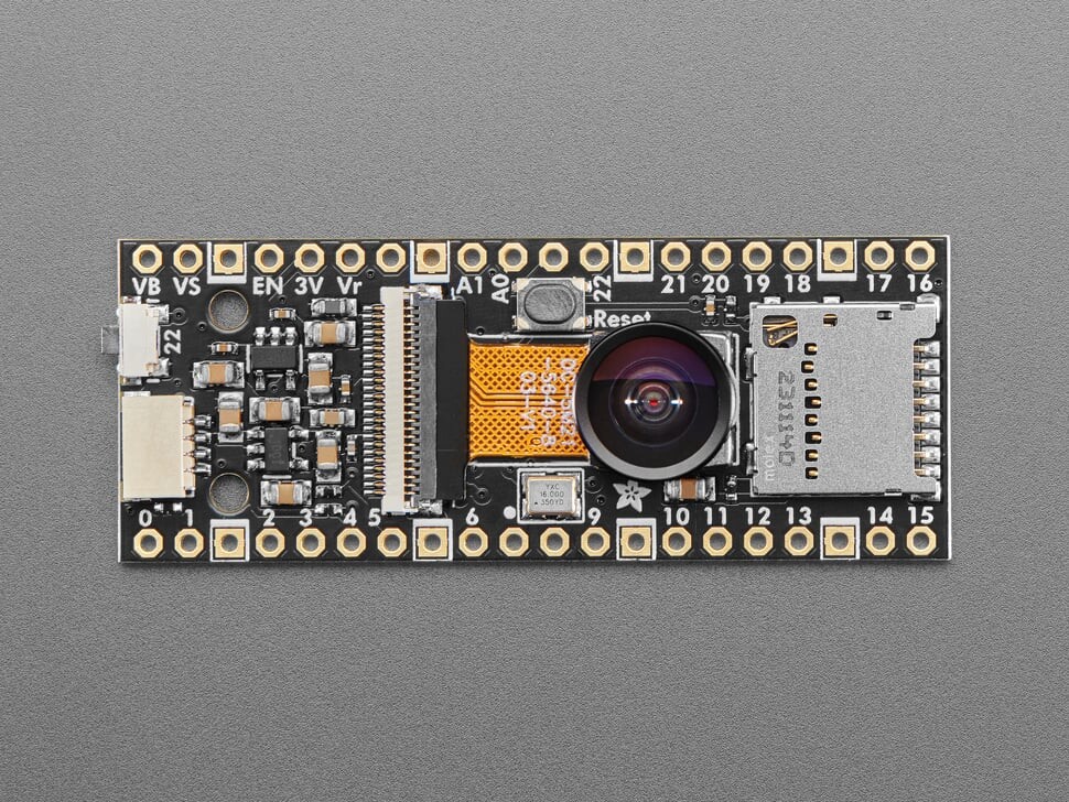 Adafruit PiCowBell Kamera Breakout, bredvinkelobjektiv 160 graders synsfelt, SKU: 5947