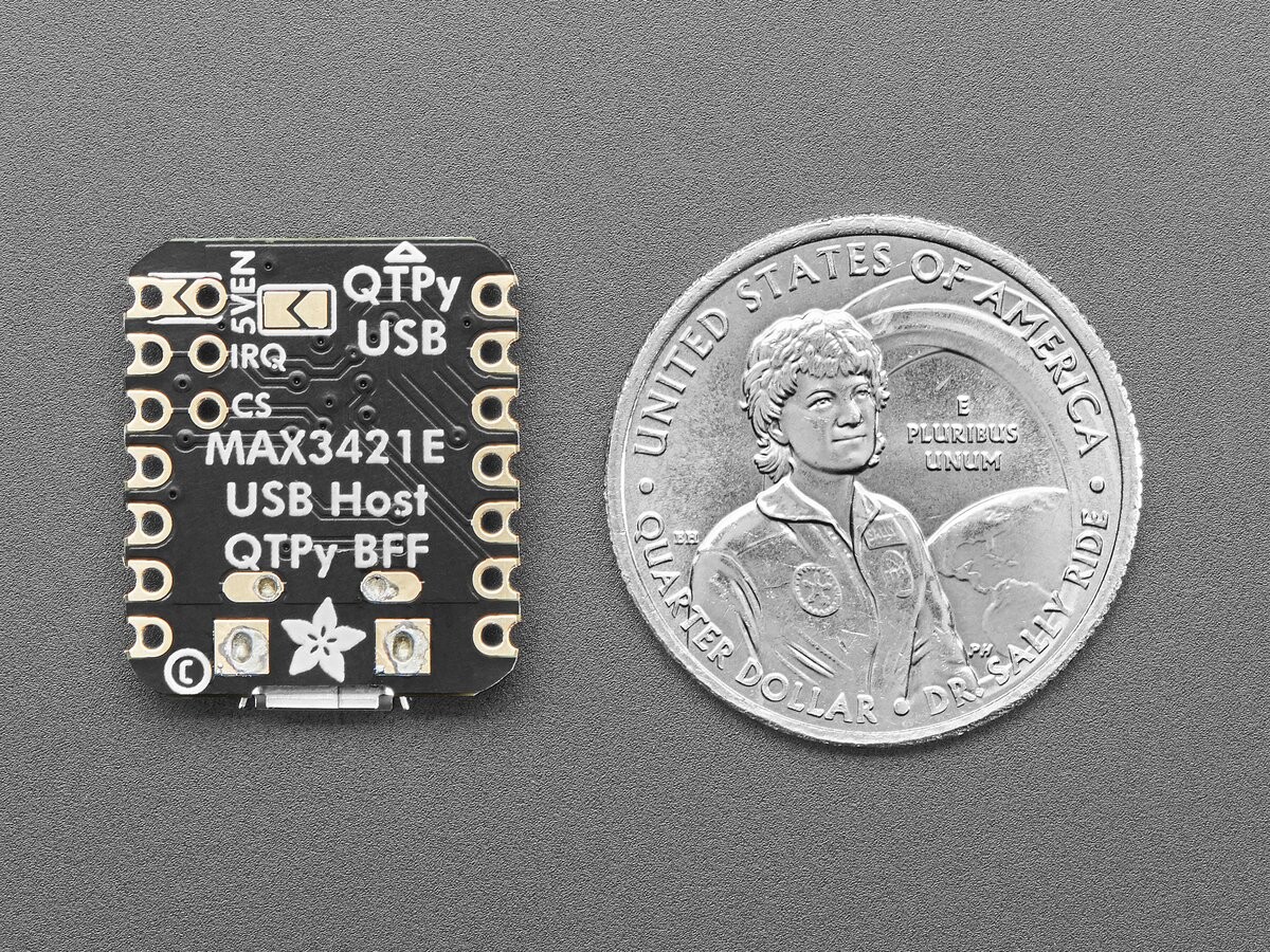 Adafruit USB Host BFF for QT Py eller Xiao med MAX3421E 5956