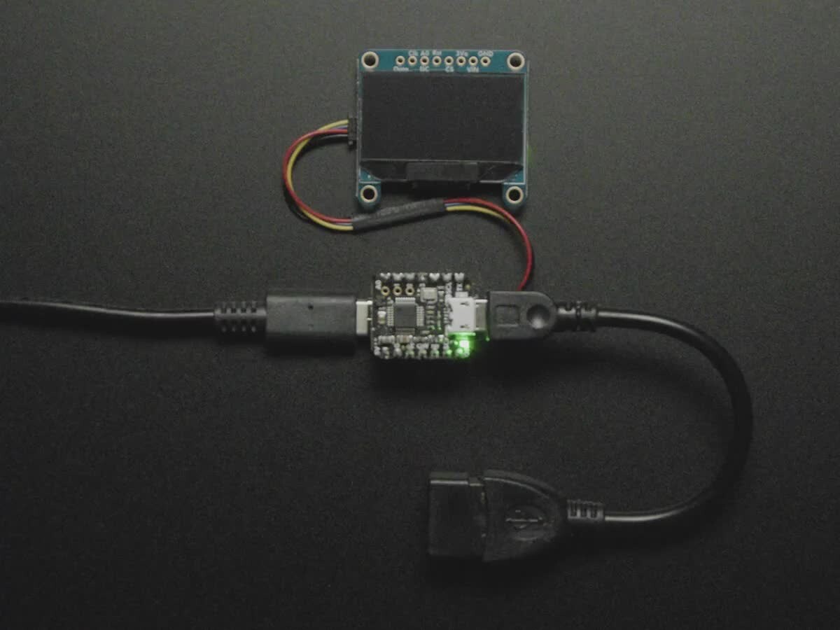 Adafruit USB Host BFF for QT Py eller Xiao med MAX3421E 5956