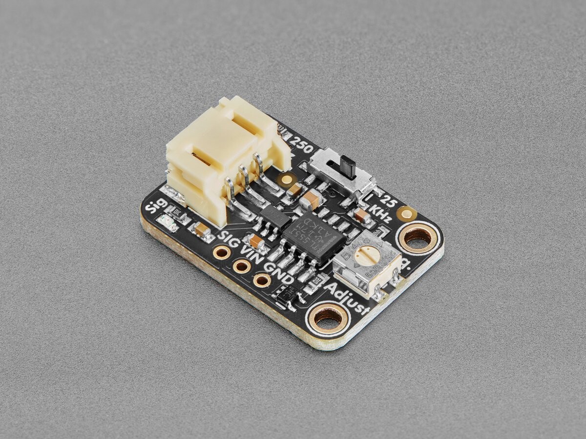 Adafruit 555 PWM-udgang STEMMA 1.4K~25KHz eller 1.4~250Hz JST PH 2mm 5963