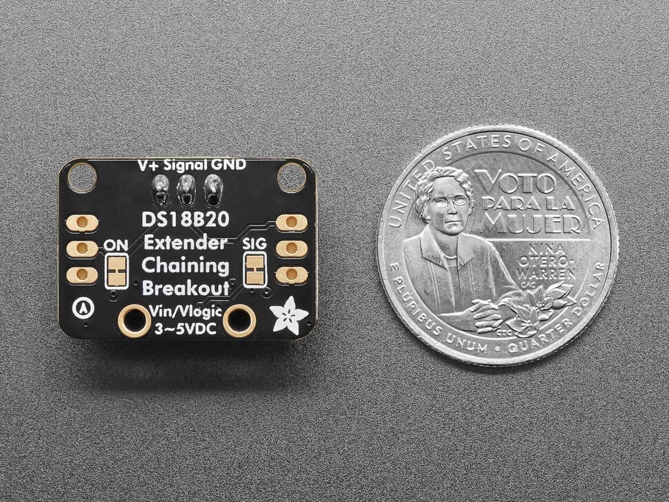 Adafruit Chainable DS18B20 Extender Breakout STEMMA JST 2mm 5971