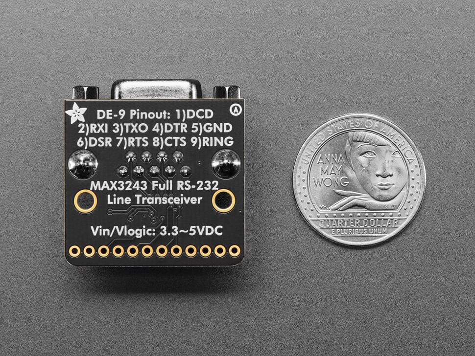 Adafruit RS-232 Fuld pinout niveauomformer breakout