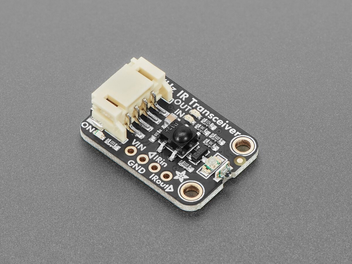 Adafruit Infrarød IR Remote Transceiver STEMMA JST 2mm 940nm Sender 38KHz Modtager 5990