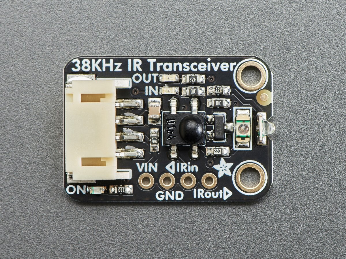 Adafruit Infrarød IR Remote Transceiver STEMMA JST 2mm 940nm Sender 38KHz Modtager 5990