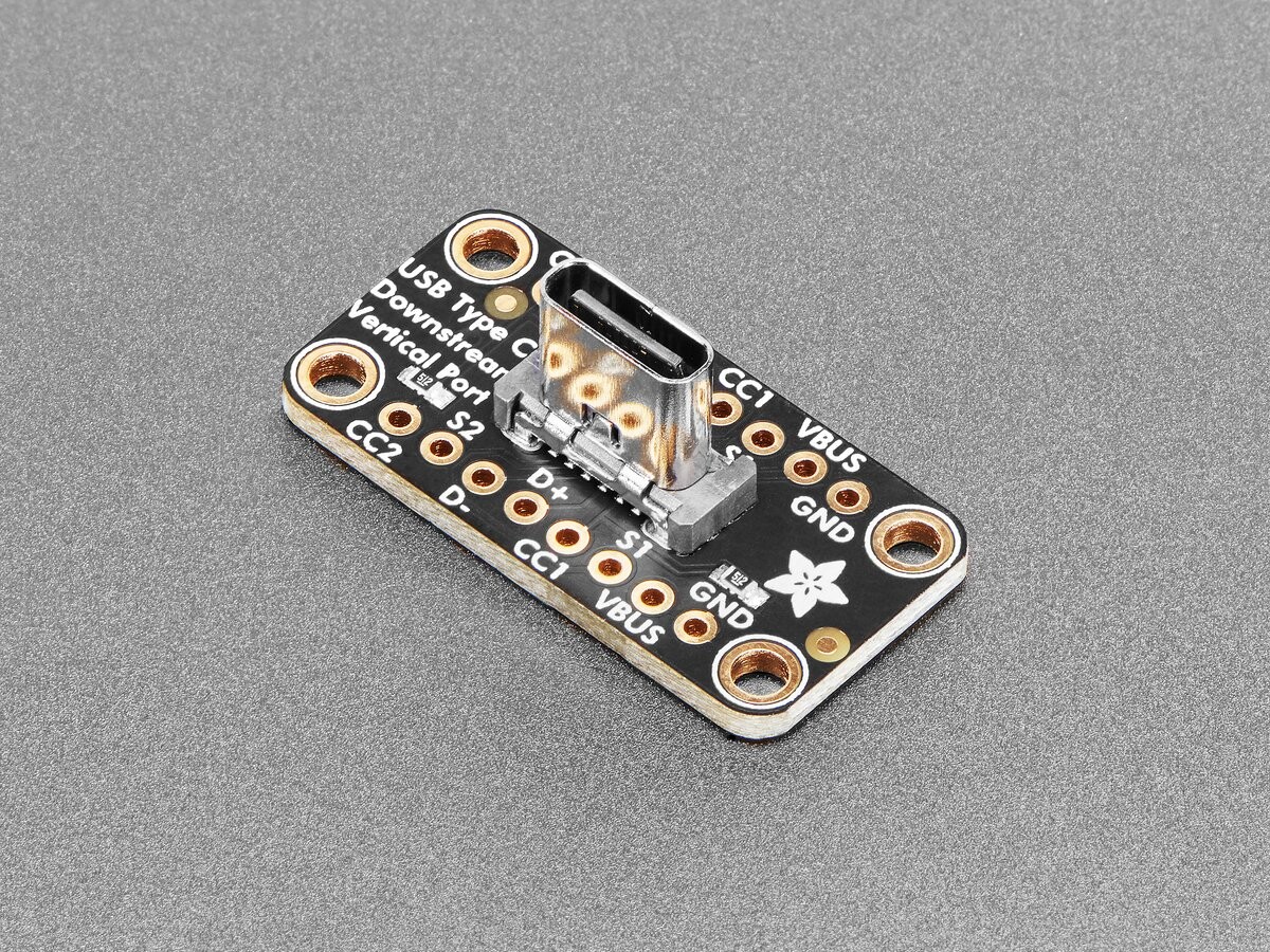 Adafruit USB Type C Vertikal Breakout Downstream Connection 5993