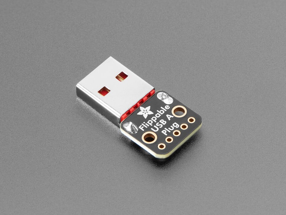 Adafruit Vendbar USB Type A Stikconnector Breakout