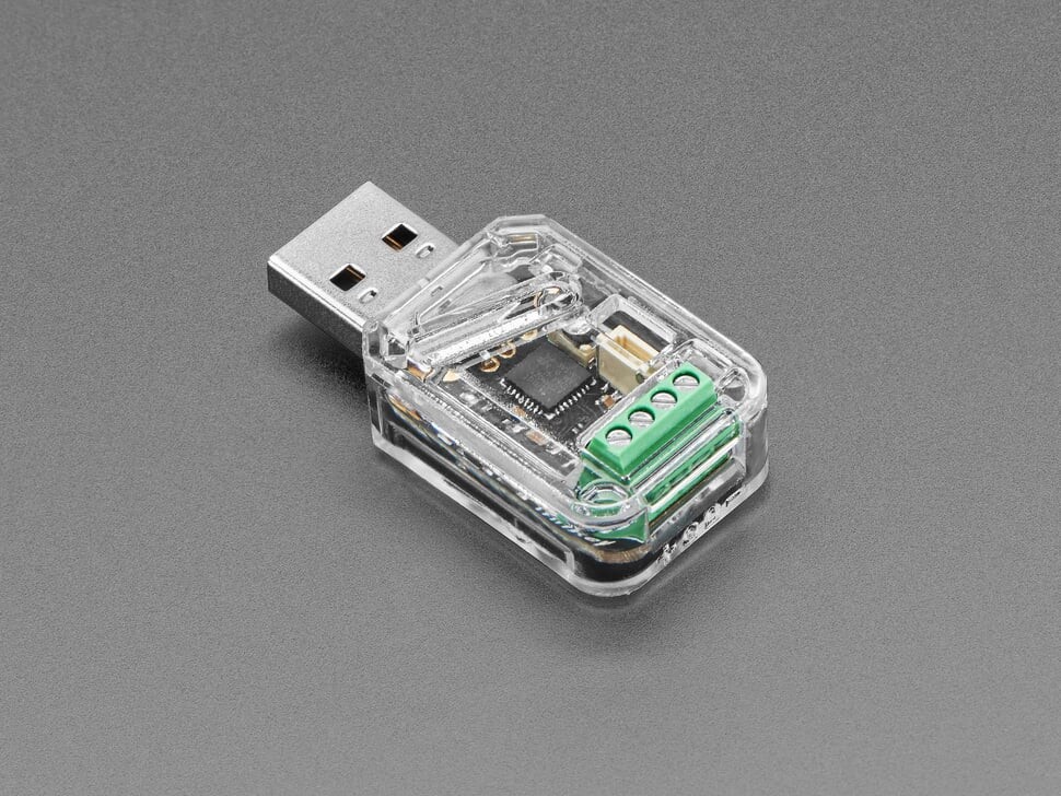 Adafruit Transparent Snap-on Kabinet til Adafruit Pixel Trinket