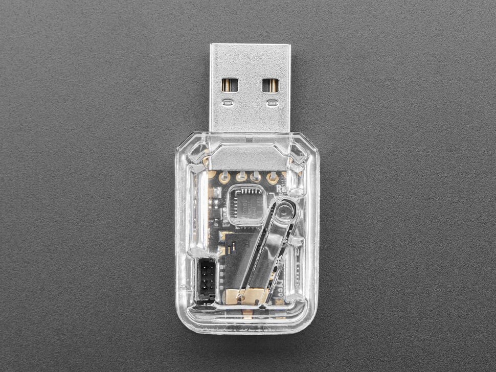Adafruit Transparent Snap-on kabinet til Adafruit TRRS Trinket