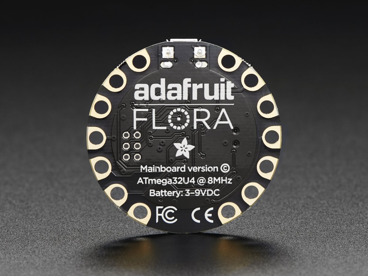 Adafruit FLORA - Bærbar elektronisk platform: Kompatibel med Arduino - v3 659