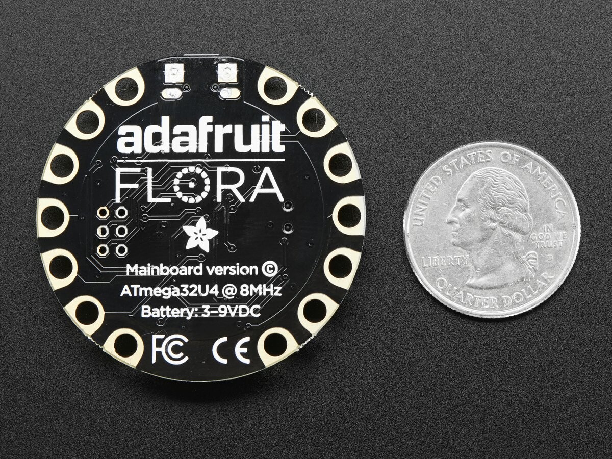 Adafruit FLORA - Bærbar elektronisk platform: Kompatibel med Arduino - v3 659