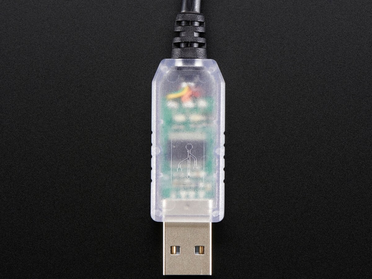Adafruit FTDI Serial TTL-232 USB-kabel til debugging, bootloading og programmering 70