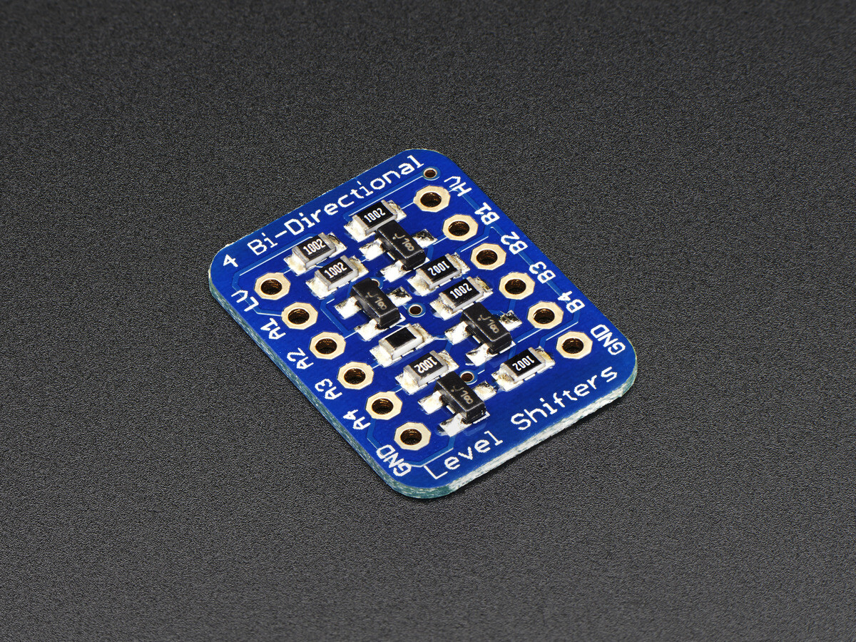 Adafruit 4-Kanal I2C-Safe Bi-Direktionell Logikpegelomformer 757
