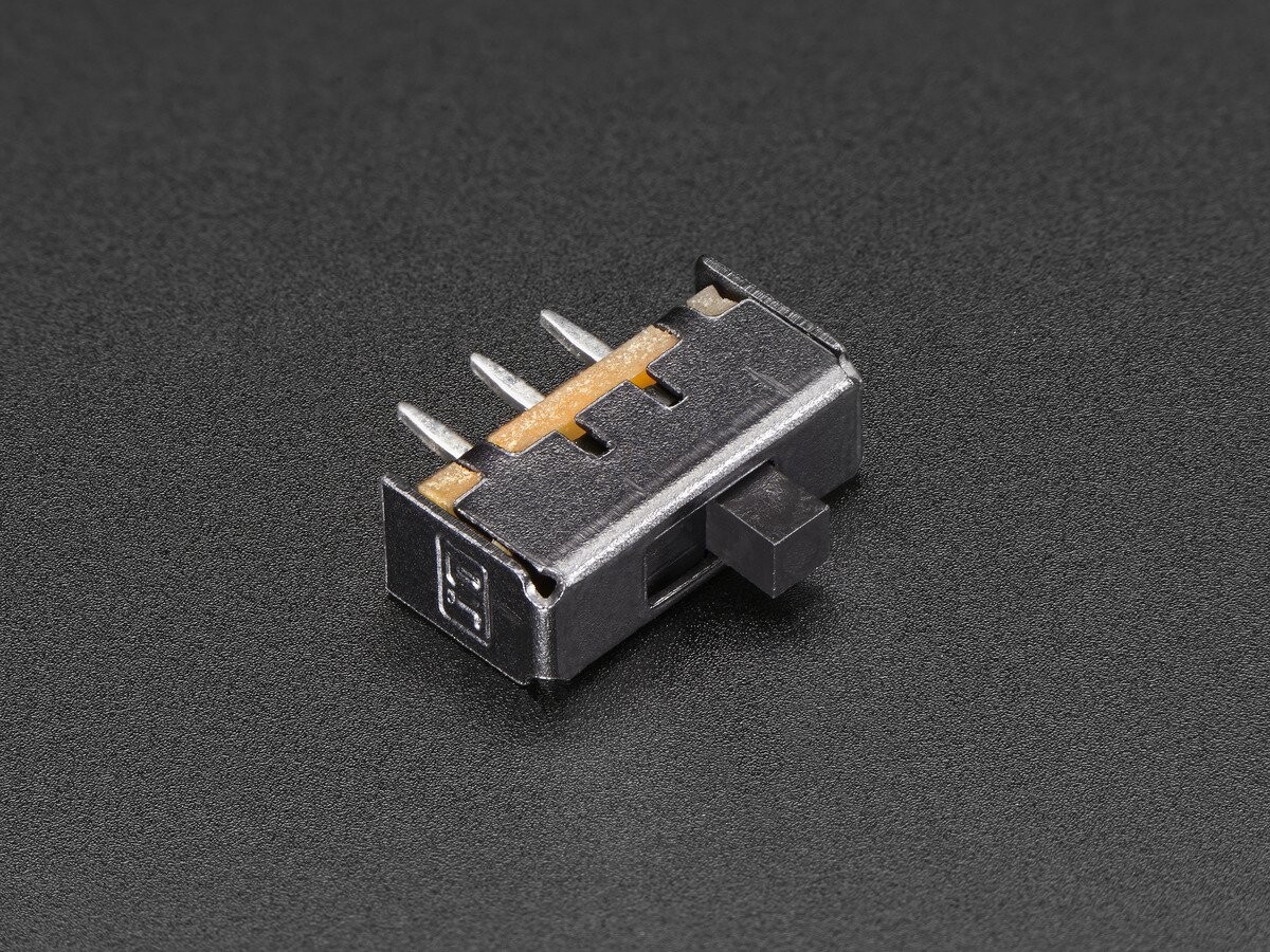 Adafruit Breadboard-kompatibel SPDT-skiftkontakt 1x skiftekontakt 805