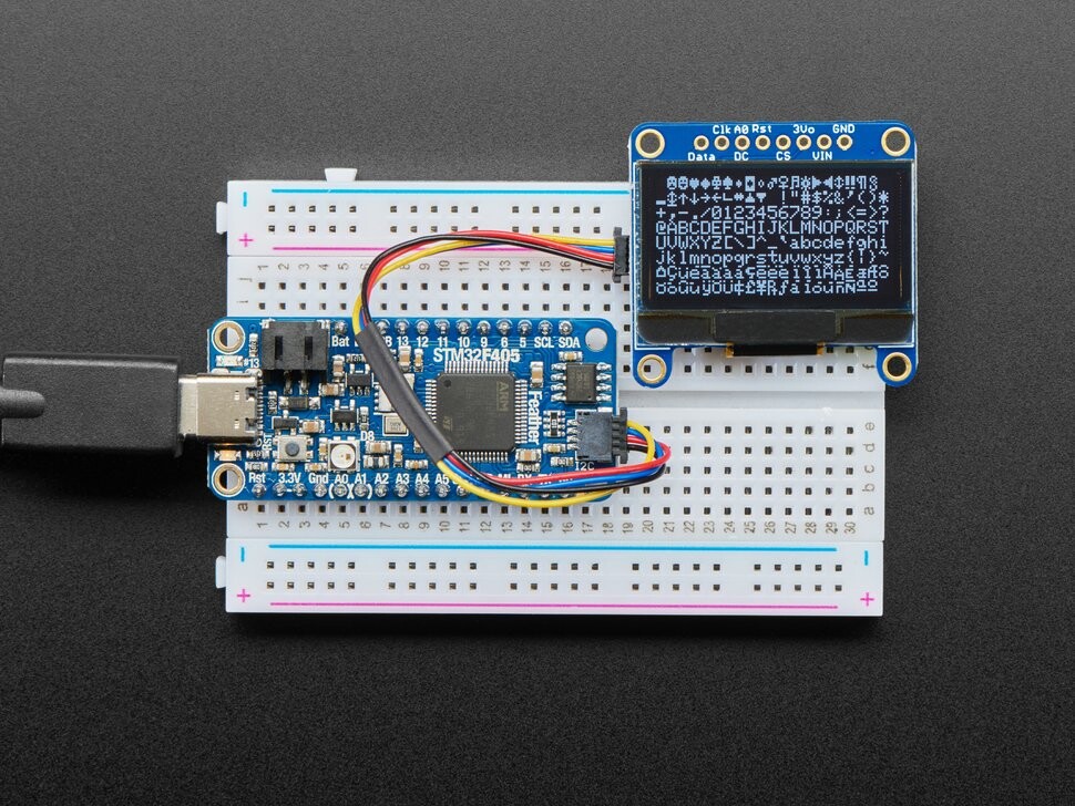 Adafruit Monochrome 1.3 Zoll 128x64 OLED Grafikdisplay STEMMA QT Qwiic 938