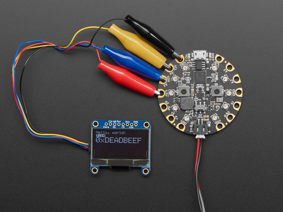 Adafruit Monochrome 1.3 Zoll 128x64 OLED Grafikdisplay STEMMA QT Qwiic 938