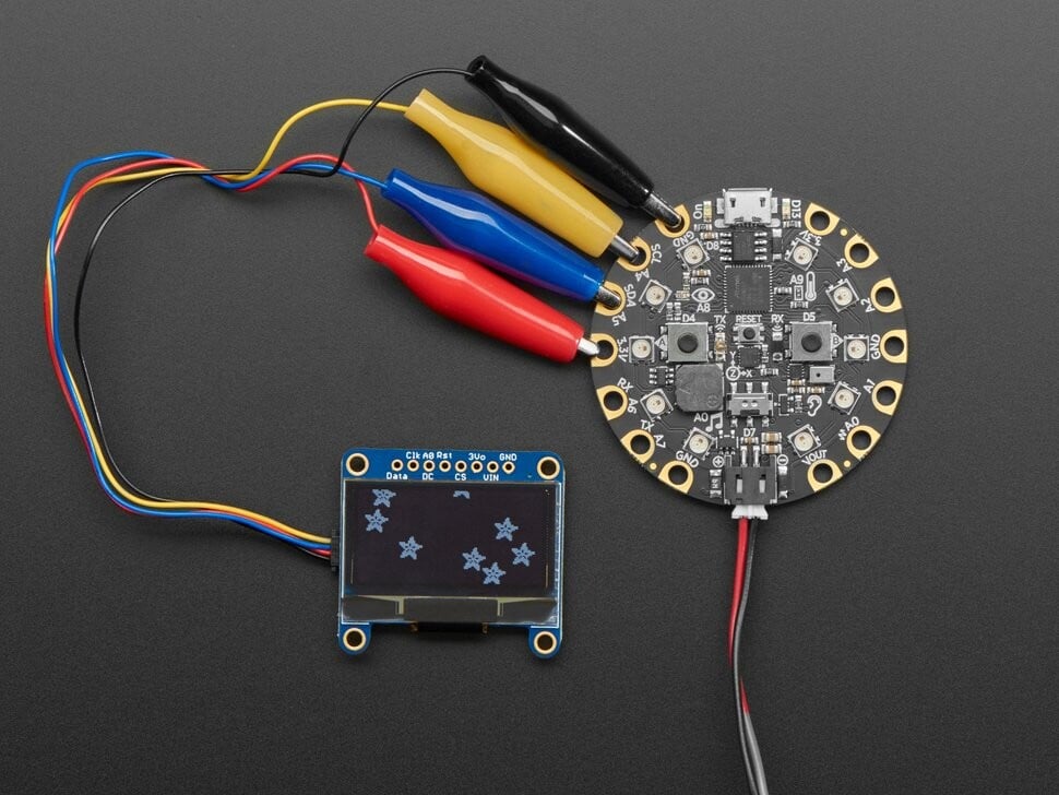 Adafruit Monochrome 1.3 Zoll 128x64 OLED Grafikdisplay STEMMA QT Qwiic 938
