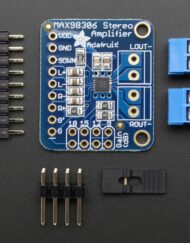 Adafruit 3,7W Klasse D Stereo Audioforstærker MAX98306 med header 987