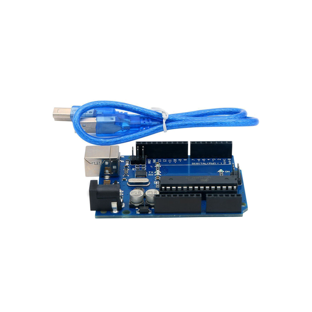 HIMALAYA Basic ATmega328P Board ATmega16U2 med kabel Kompatibel med Arduino Uno R3